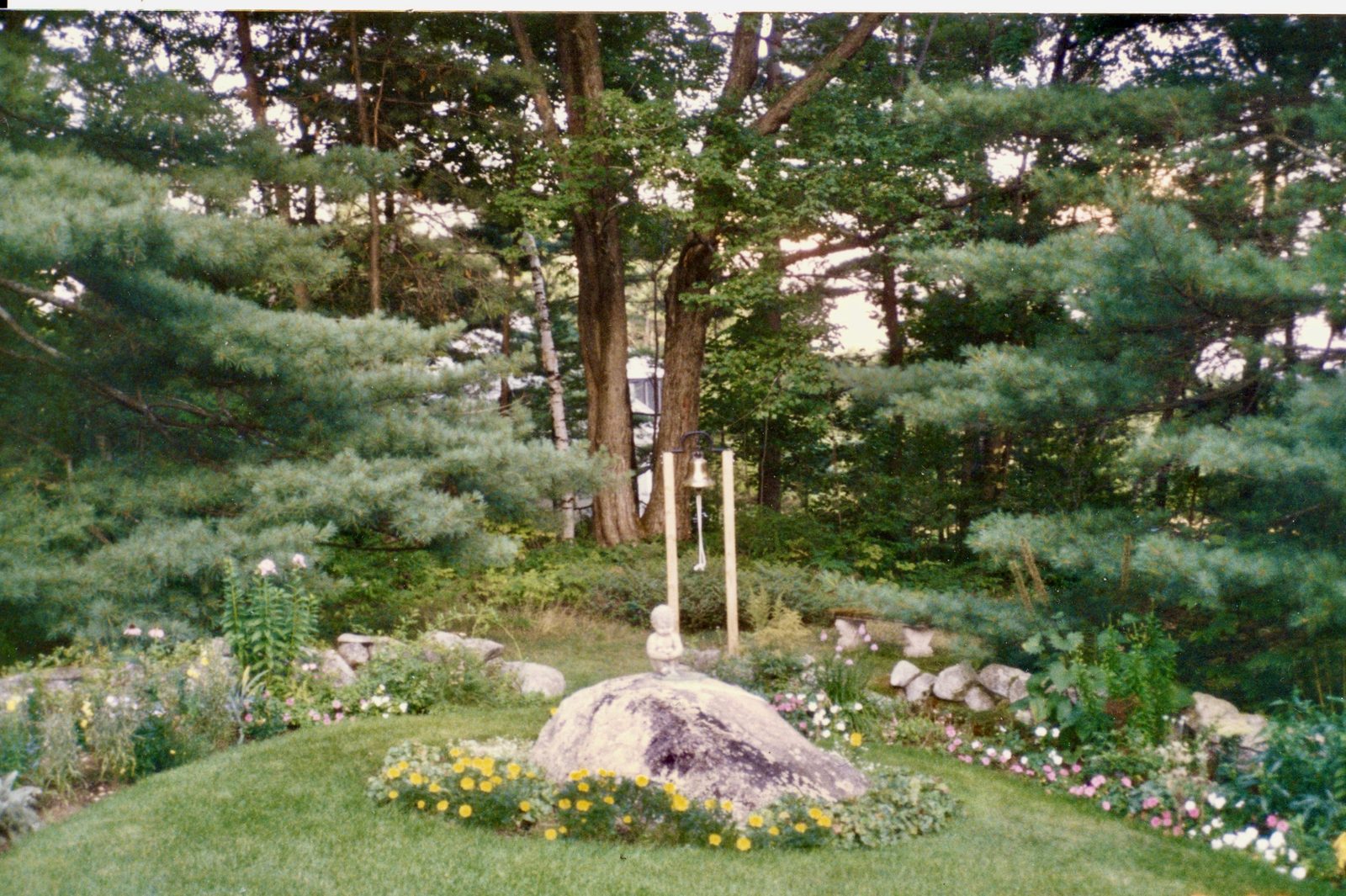 The rock garden at Knollwood